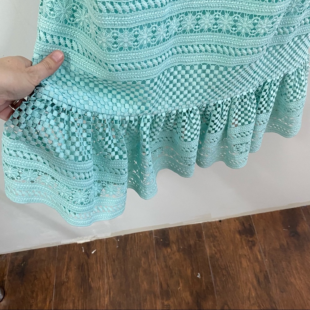 J. Crew Geometric Lace Midi Dress - Picture 8 of 16